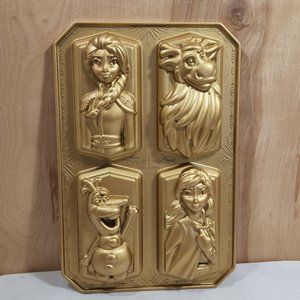 Nordic Ware Frozen II Cake Pan cakelets mold Elsa Anna Olaf Sven